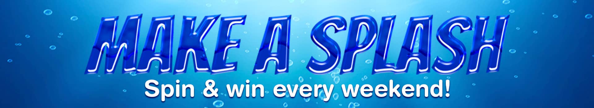 Make a splash slot tourney at CyberBingo