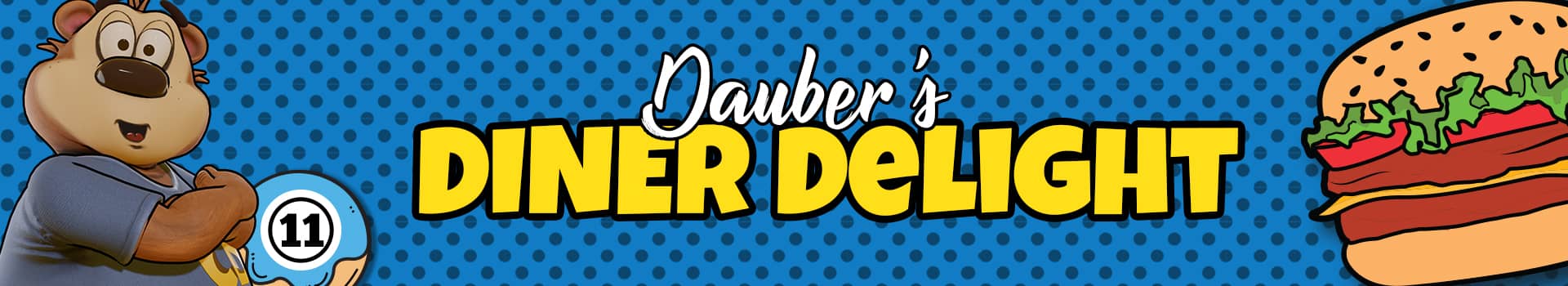 Daubers Dinner Delight Banner